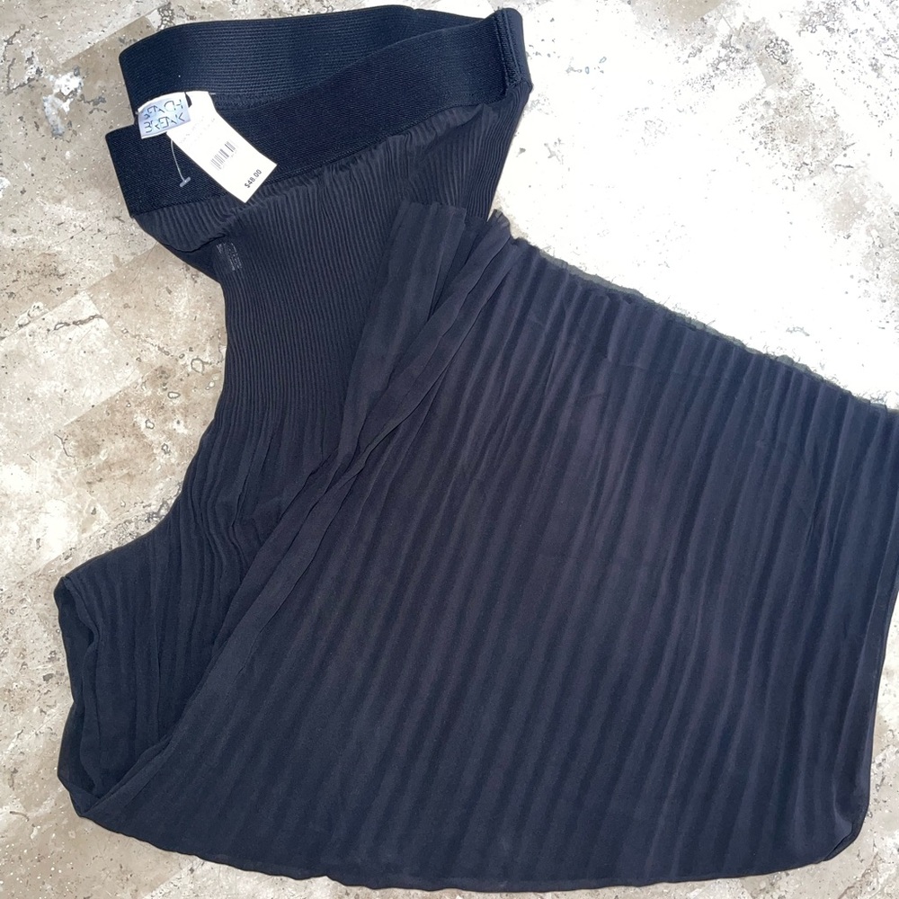 Beach Break 4x NWT black pleated beach pants plus size